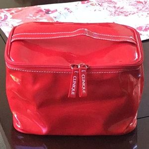 Clinique Cosmetic Bag 8”x 5”x 5”